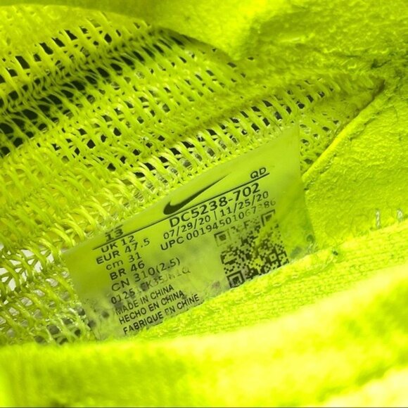 Nike Air Zoom Alphafly Next Ekiden Volt Mens Size 13 atomknit DC5238 702 main image 14